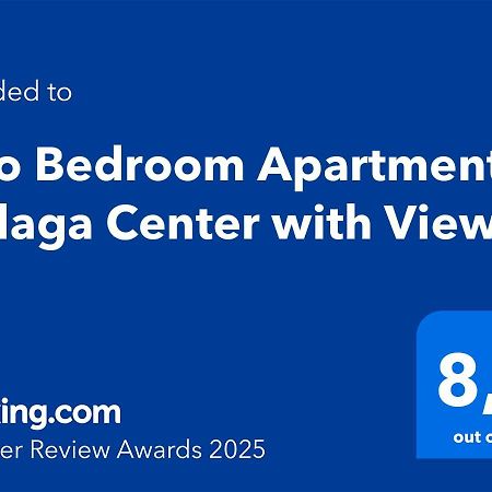 Two Bedroom Apartment In Malaga Center With Views Eksteriør billede